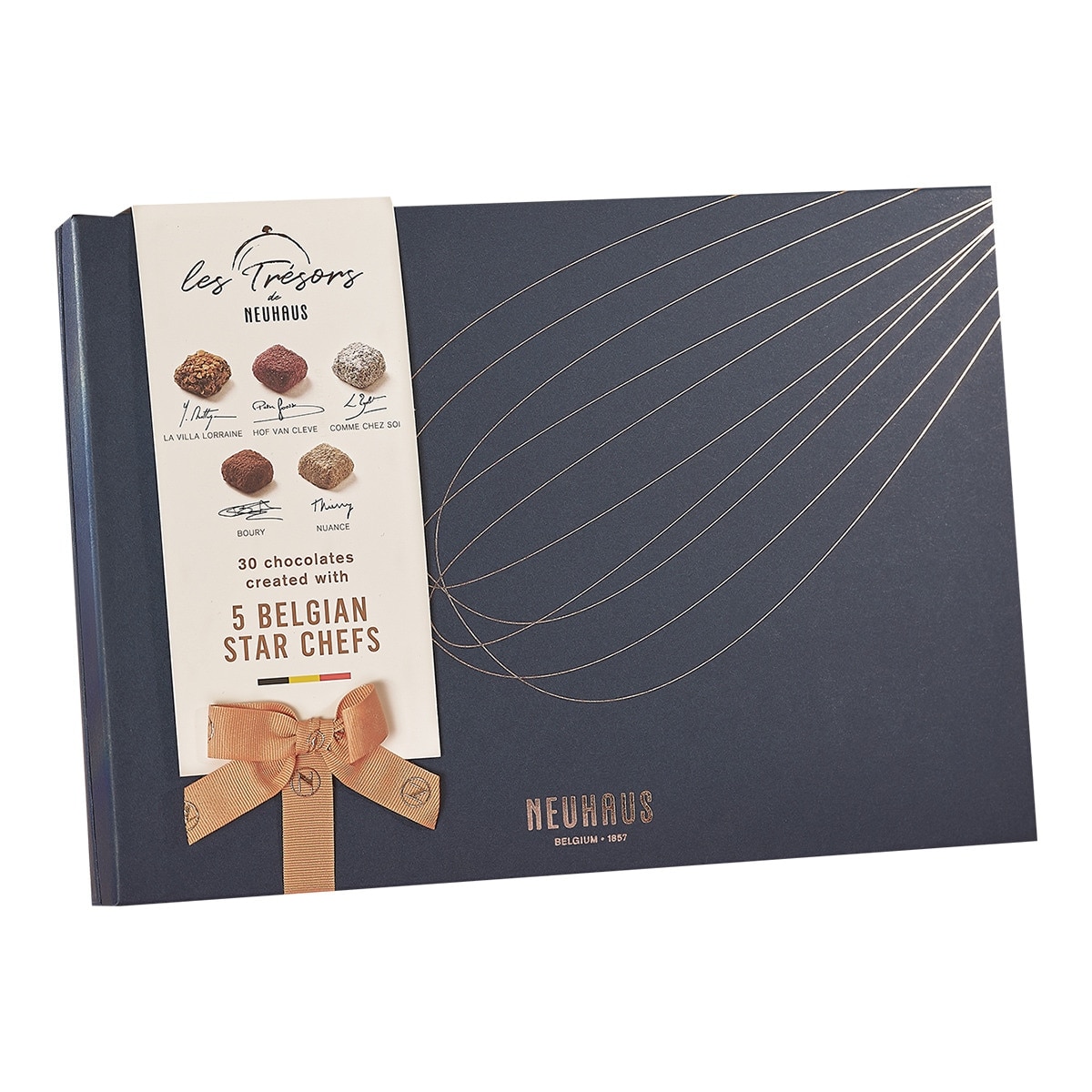 Bombones belgas Les Trésors de Neuhaus 30 piezas 1