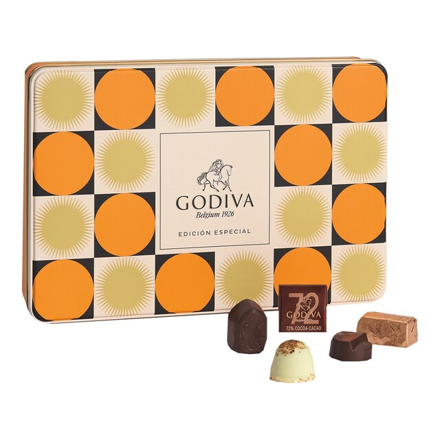 Bombones Gold Godiva Edición Especial 40 Aniversario Club del Gourmet