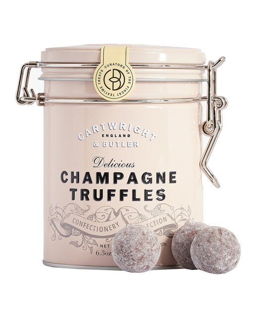 Trufas de champagne Cartwright & Butler