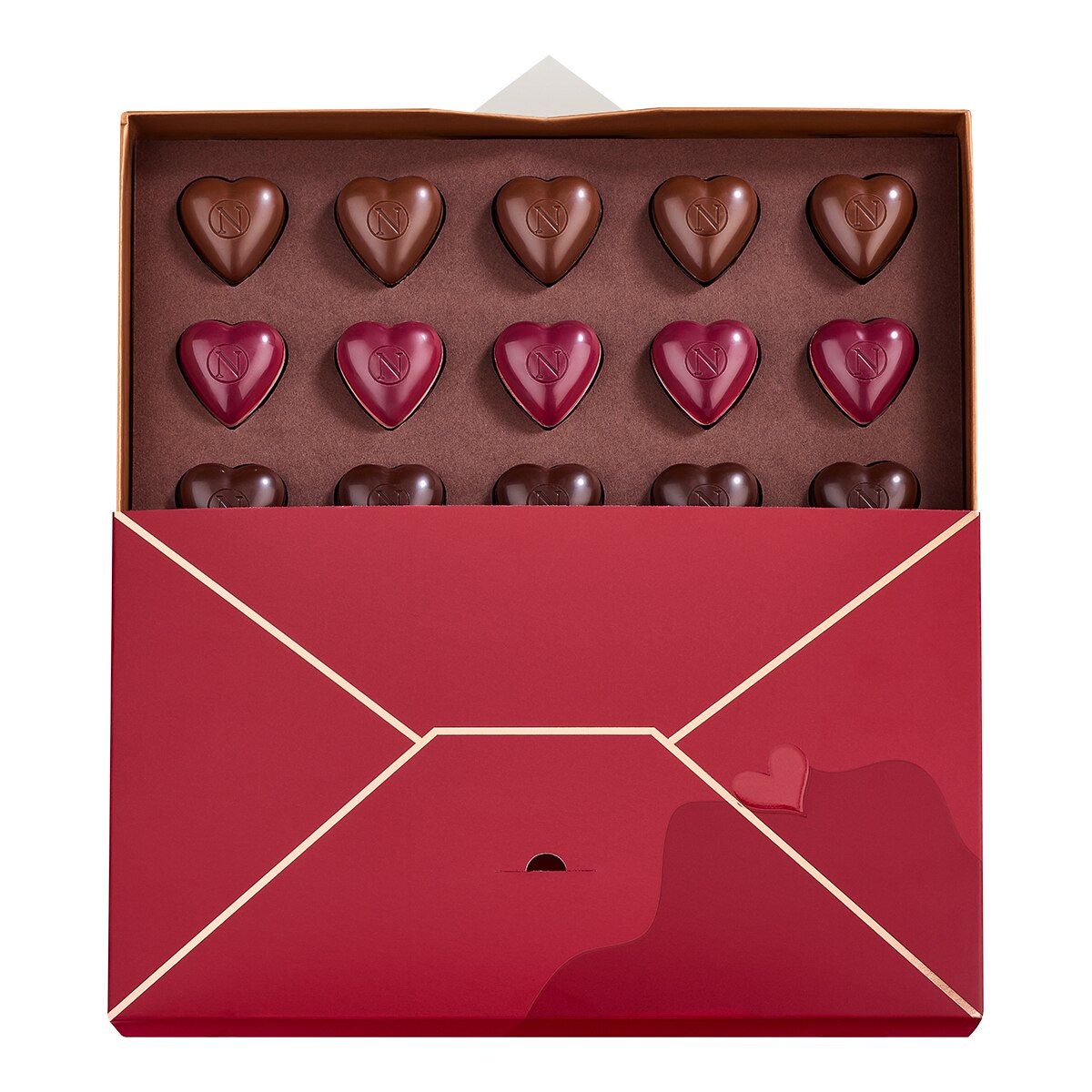 Bombones belgas surtidos Love Letter Neuhaus 15 piezas 1