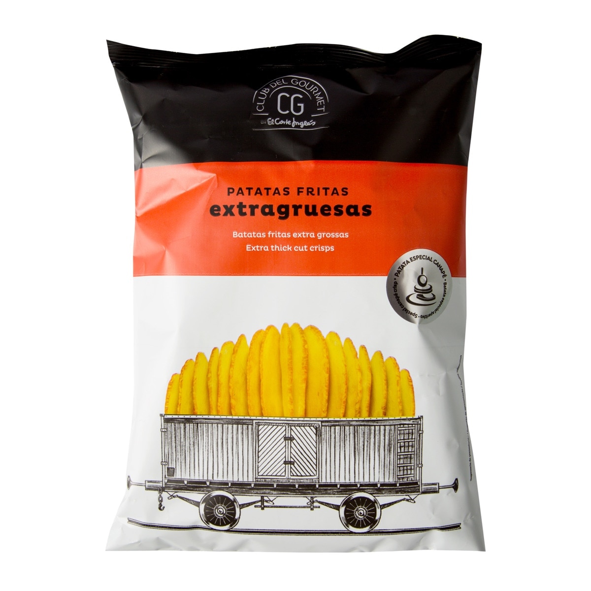 Imagen 0 de Patatas fritas extragruesas Club del Gourmet