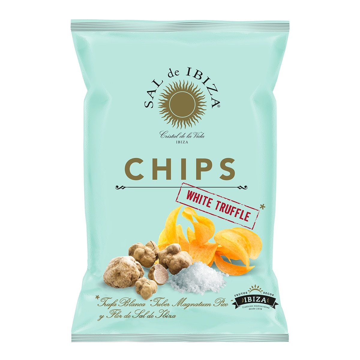Patatas chips con trufas Sal de Ibiza 1