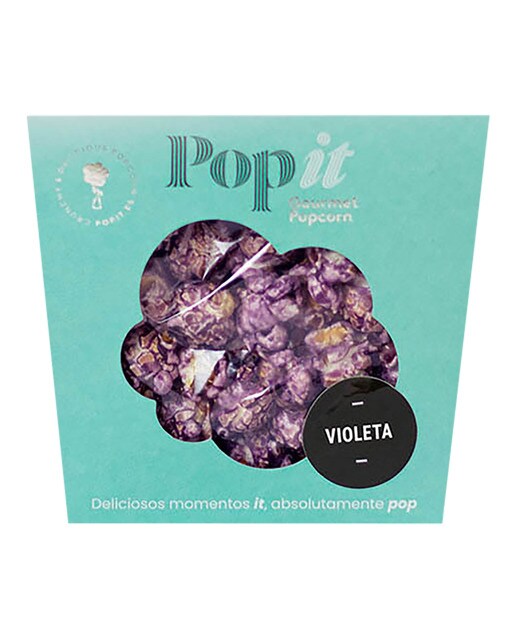 Imagen 0 de Palomitas gourmet sabor violeta Popit