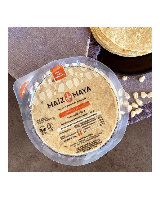 Tortillas de maíz mexicanas Maíz Maya 4