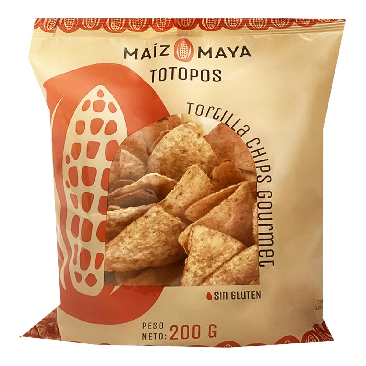 Imagen 0 de Totopos fritos mexicanos Maíz Maya