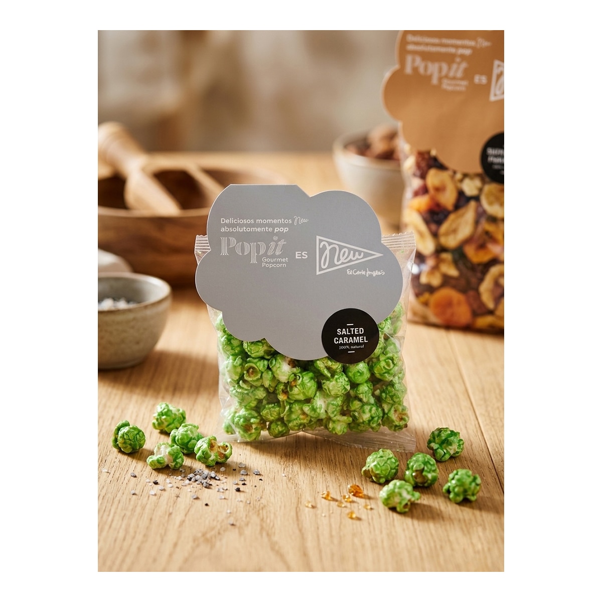 Imagen 3 de Palomitas gourmet sabor caramelo salado Popit