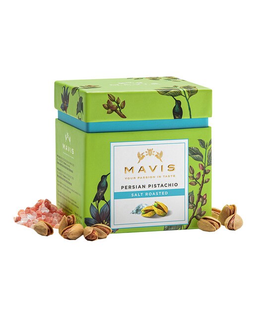 Pistacho iraní tostado a la sal marina Mavis 1