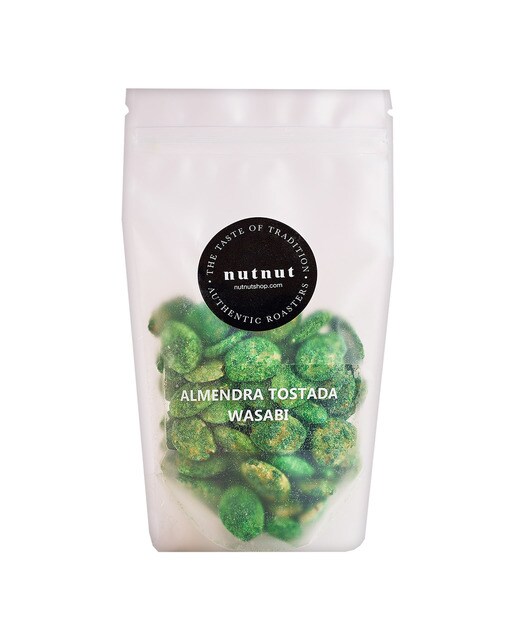Imagen 0 de Almendras tostadas con aroma a wasabi Nutnut