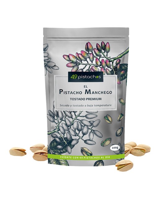 Imagen 0 de Pistacho manchego tostado Premium 49 Pistachos