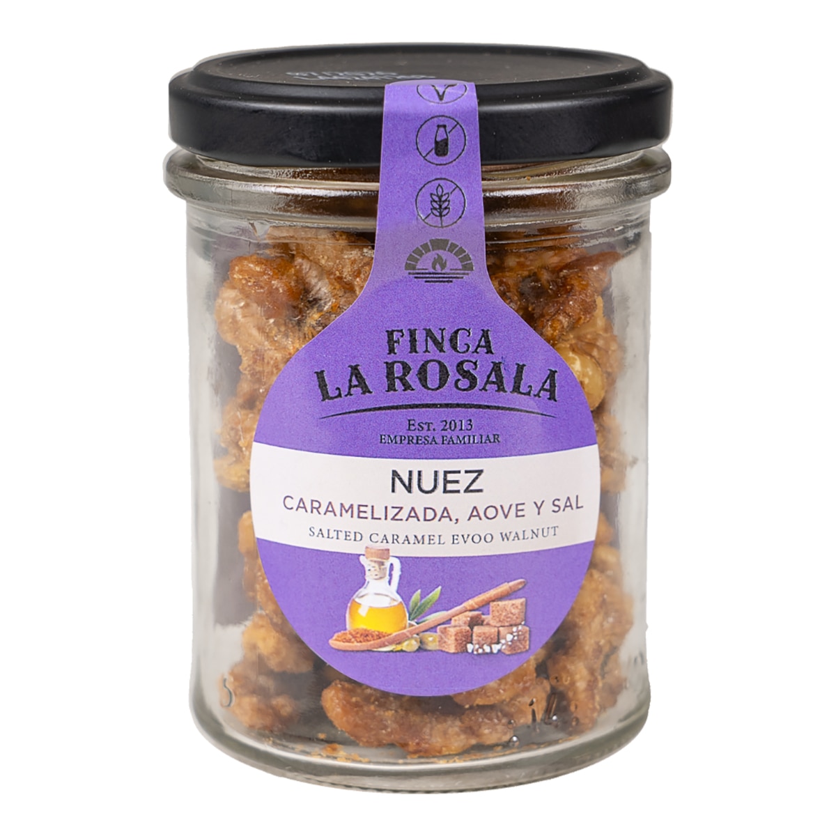 Nuez caramelizada Aove & Sal Finca la Rosala 1