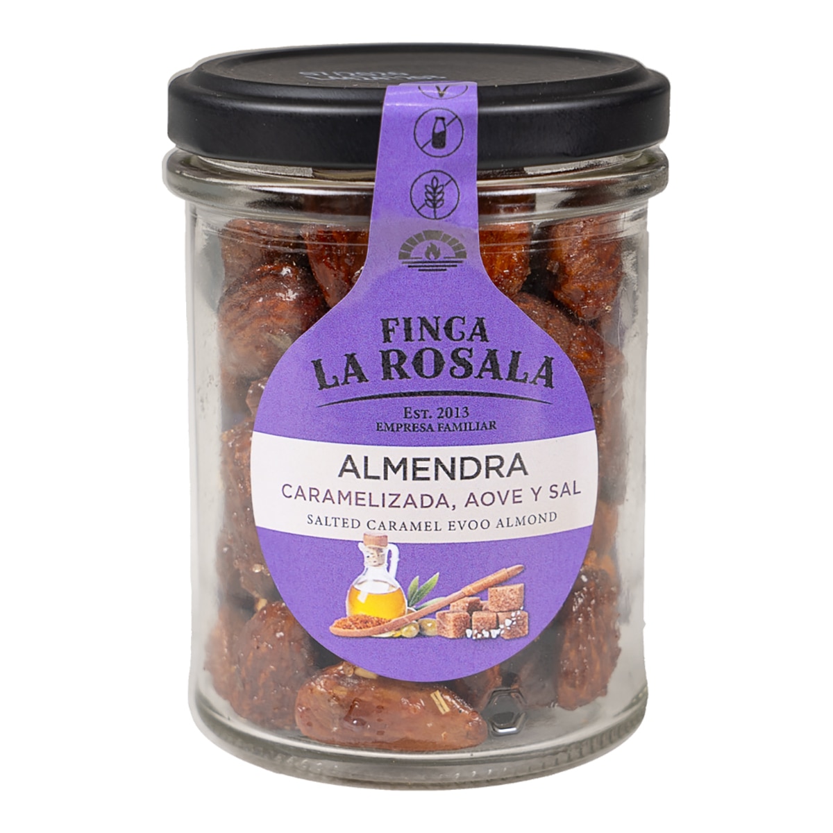 Imagen 0 de Almendra caramelizada Aove & Sal Finca la Rosala