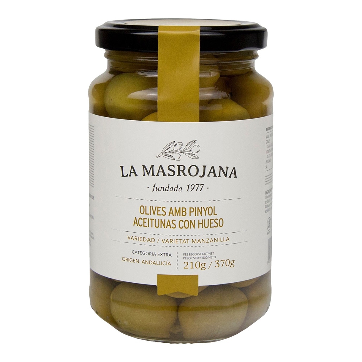 Aceitunas de manzanilla La Masrojana 1