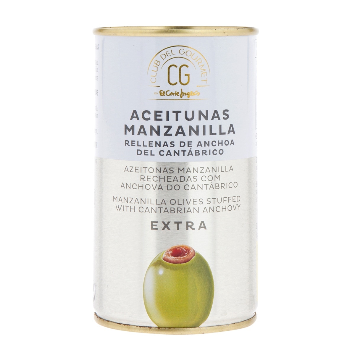 Aceitunas manzanilla rellenas de anchoa del Cantábrico Club del Gourmet 1