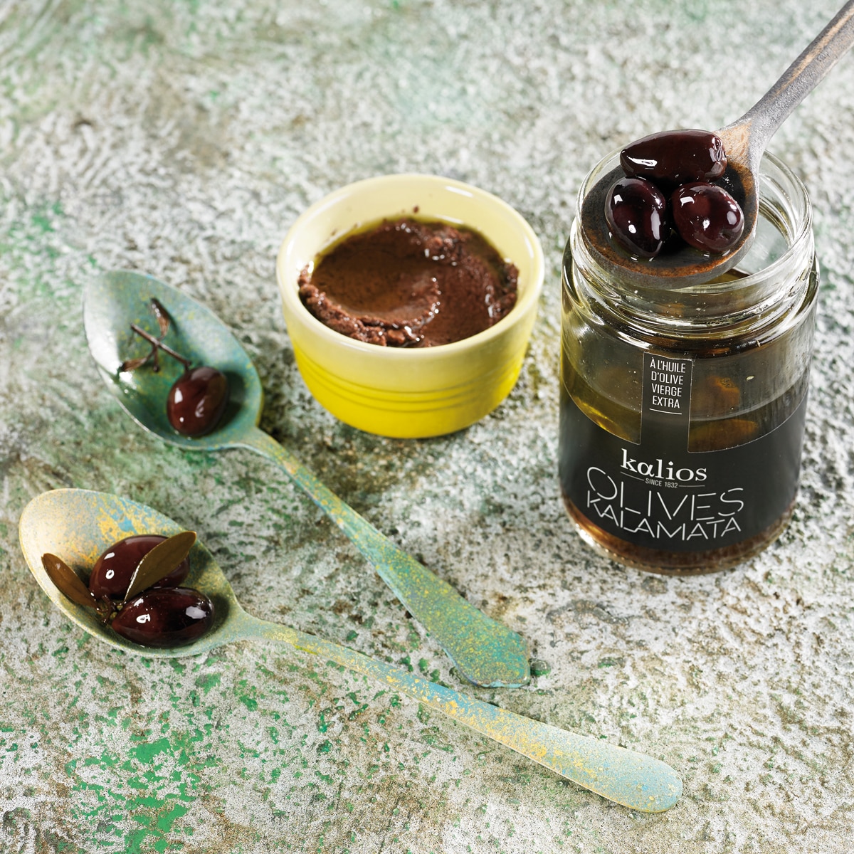 Aceitunas en aceite de oliva Kalamata 2