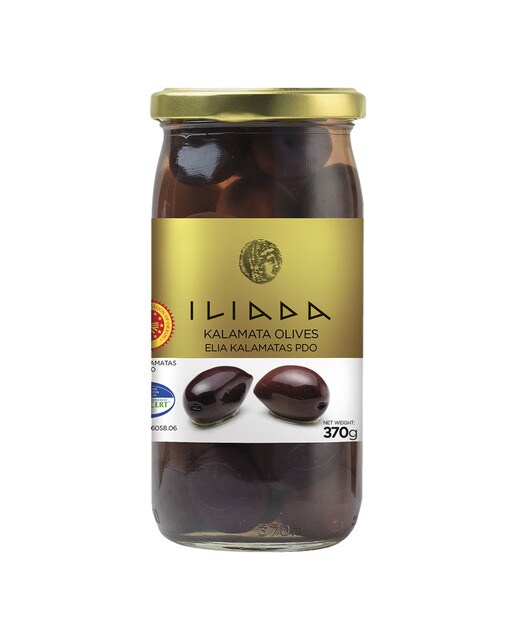 Imagen 0 de Aceitunas Kalamata sin hueso Iliada
