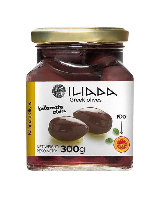 Aceitunas con hueso Kalamata Iliada 1