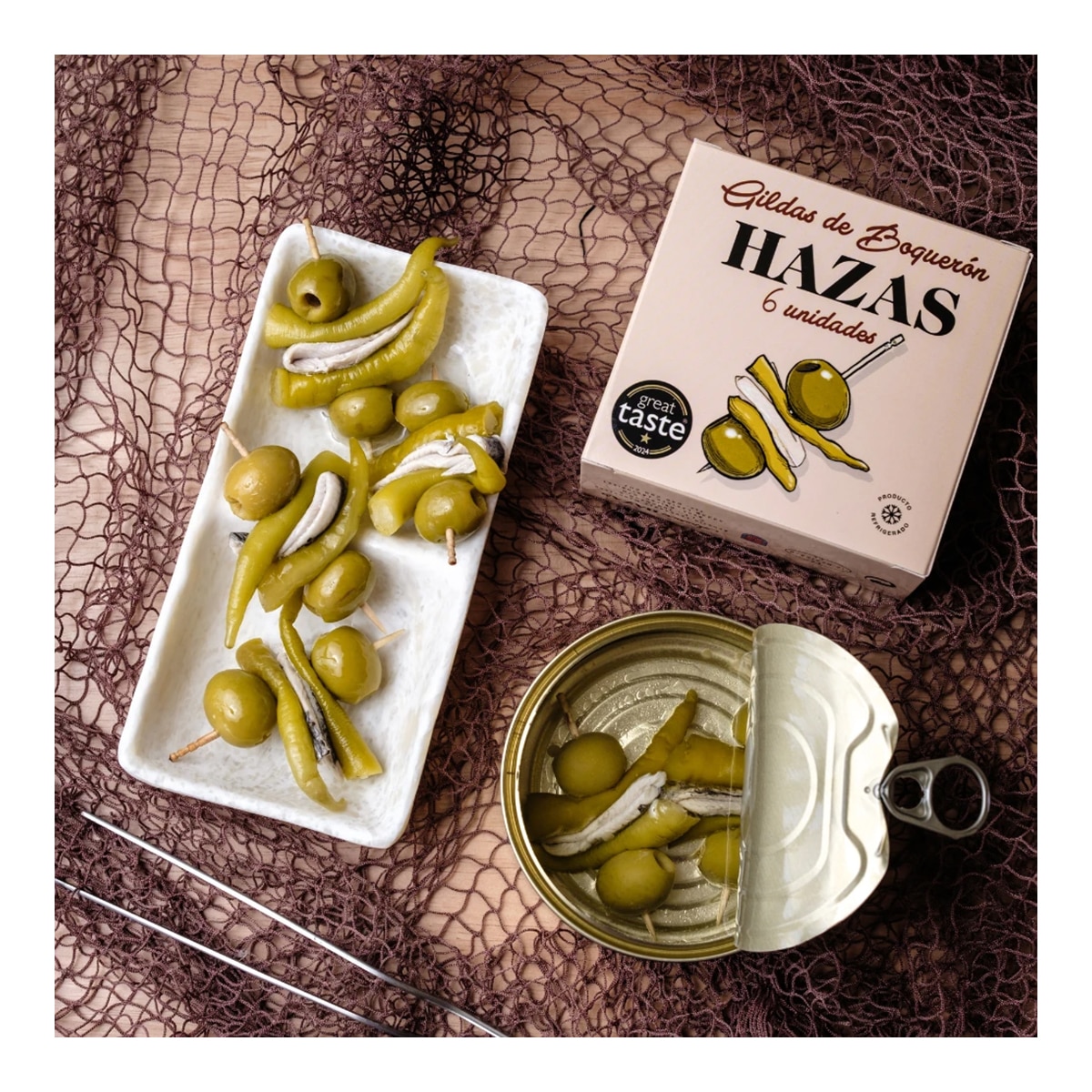 Gildas de boquerón Hazas 3