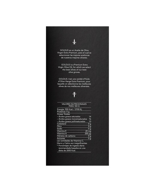 Estuche aceite de oliva virgen extra Premium GoldLis 4
