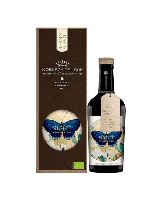 Imagen 0 de Estuche aceite de oliva virgen extra ecológico, orgánico, bio Night Nobleza del Sur