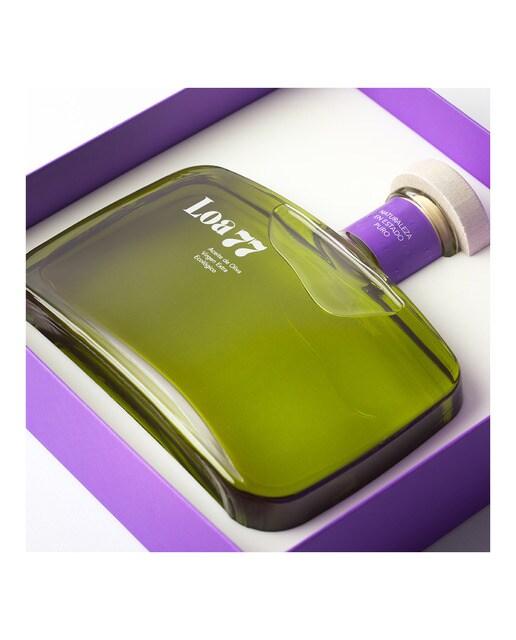 Estuche aceite de oliva virgen extra ecológico Loa 77 2