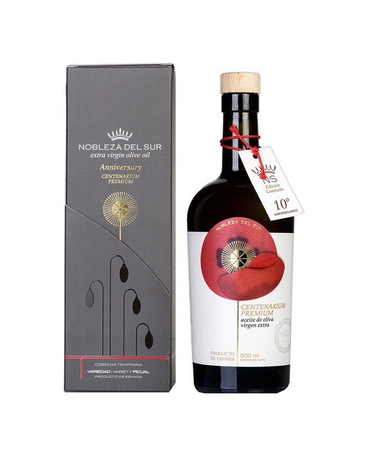 Imagen 0 de Estuche aceite de oliva virgen extra Centenarium Premium Anniversary Nobleza del Sur