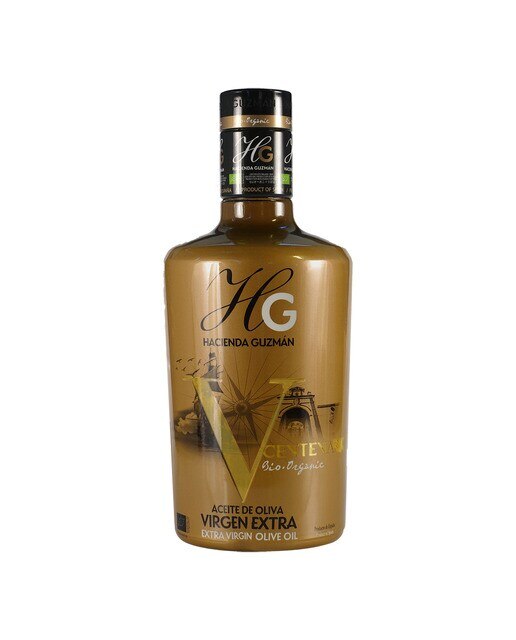 Imagen 0 de Aceite de oliva virgen extra Ecológico V Centenario Hacienda Guzmán
