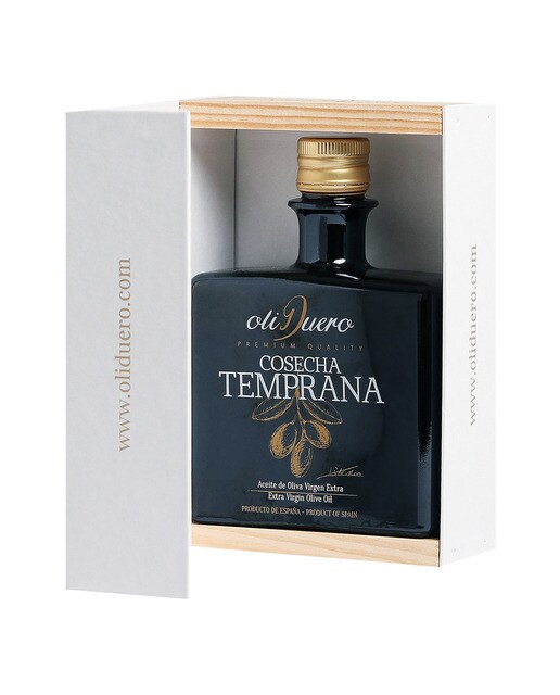 Imagen 0 de Estuche aceite de oliva virgen extra cosecha temprana Oliduero