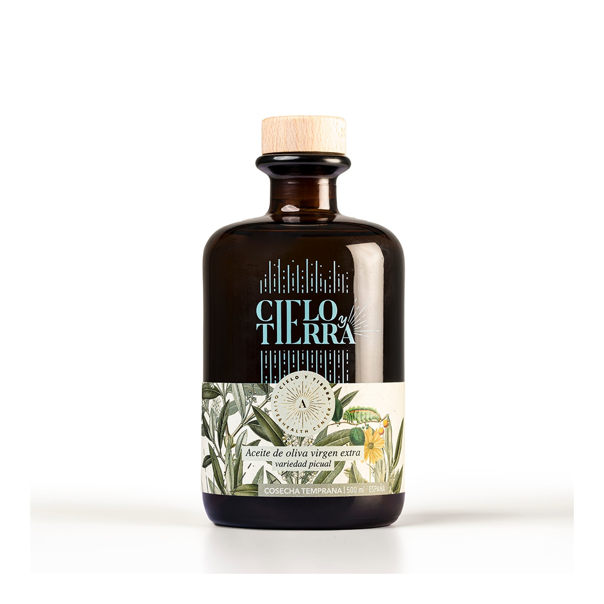 Estuche aceite de oliva virgen extra Picual Cielo y Tierra cosecha temprana 2