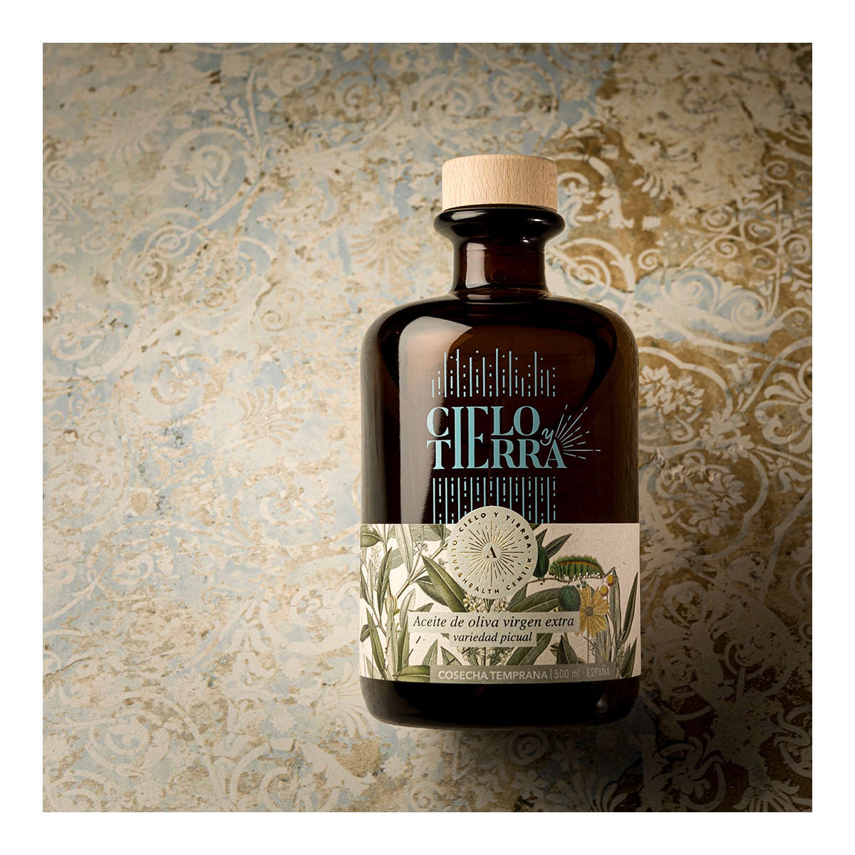 Estuche aceite de oliva virgen extra Picual Cielo y Tierra cosecha temprana 5