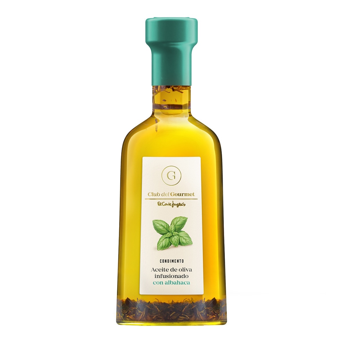 Imagen 0 de Condimento de aceite de oliva infusionado con albahaca Club del Gourmet
