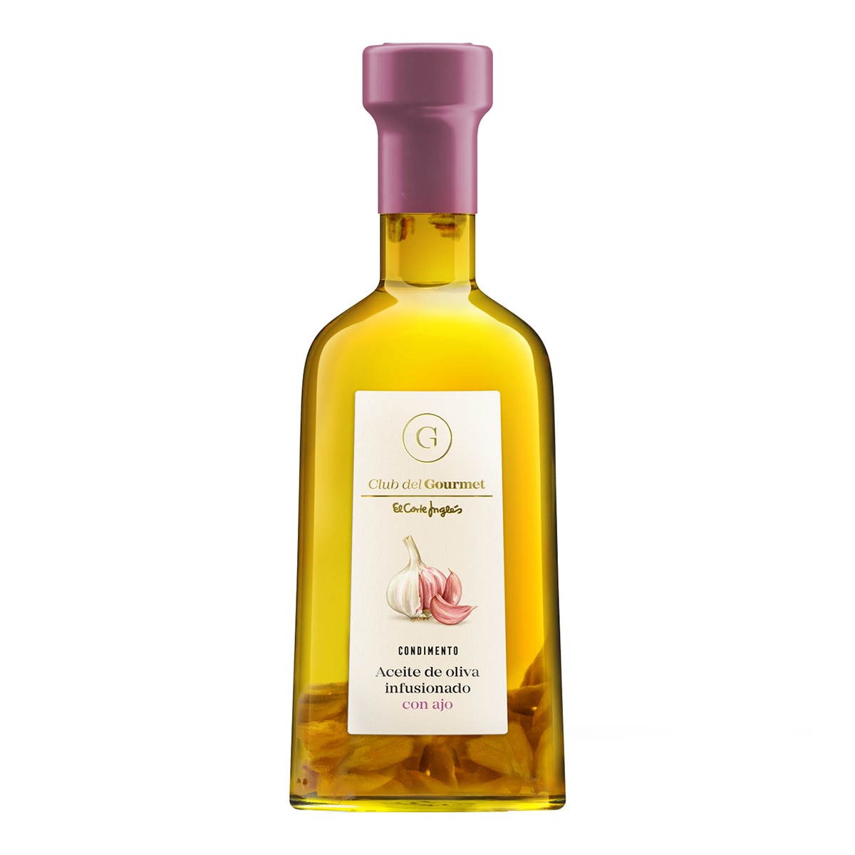 Imagen 0 de Condimento de aceite de oliva infusionado con ajo Club del Gourmet