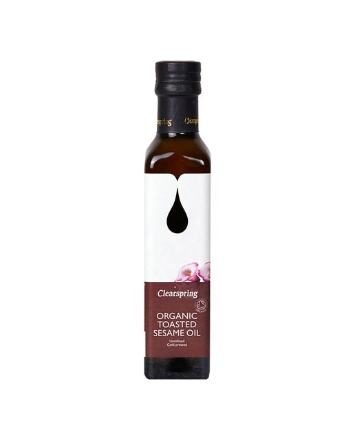 Clearspring - Aceite de sésamo tostado ecológico Clearspring.