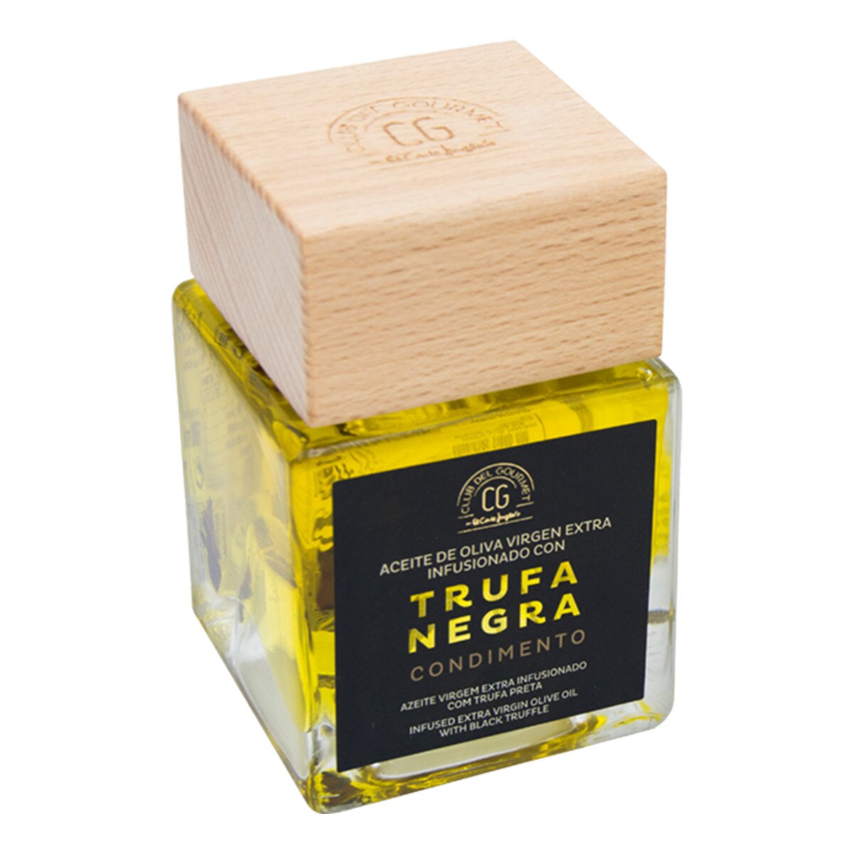 Condimento de aceite de oliva virgen extra infusionado a la trufa negra Club del Gourmet 2