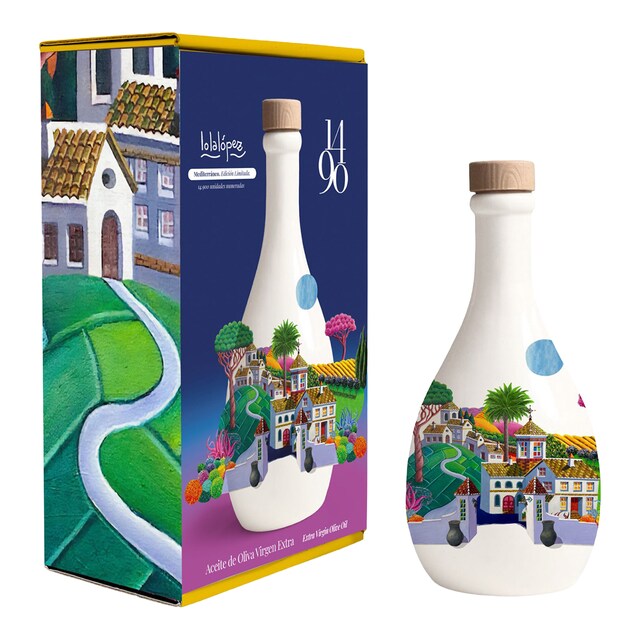 Estuche aceite de oliva virgen extra Lola López Edición limitada El Camino 1490
