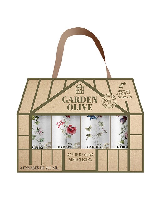 Estuche aceites de oliva virgen extra Garden Olive Nobleza del Sur 2