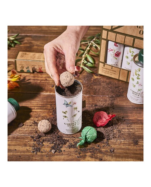 Estuche aceites de oliva virgen extra Garden Olive Nobleza del Sur 3