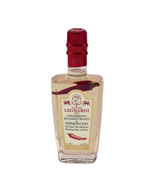 Condimento Balsámico blanco infusionado con chili Leonardi 1