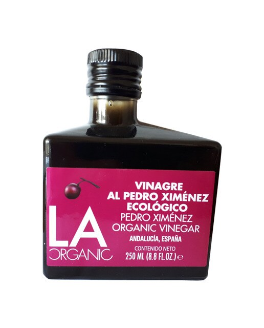 Vinagre balsámico de Jerez ecológico al Pedro Ximénez La Organic 1
