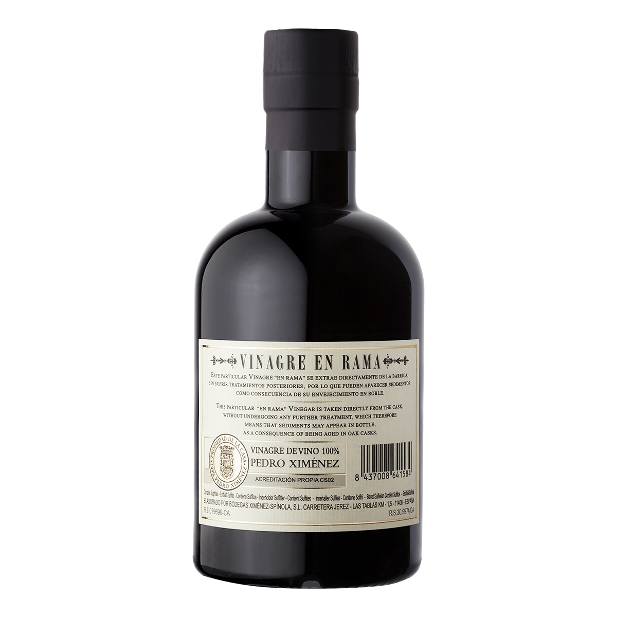 Vinagre 100% Pedro Ximénez en Rama Ximénez-Spínola 2