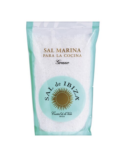 Sal de Ibiza grano mesa