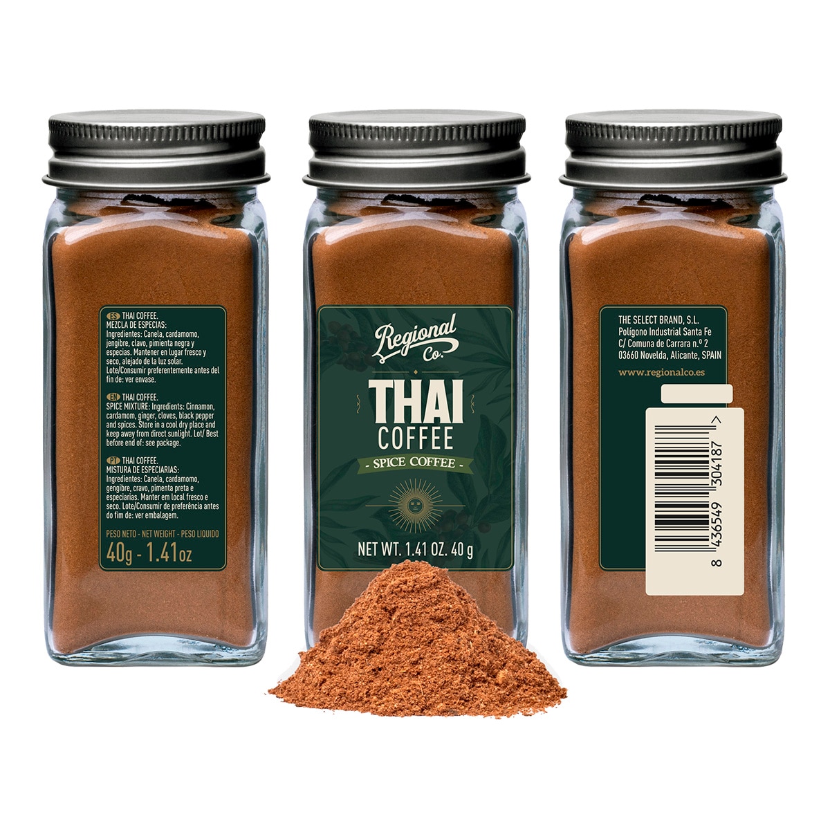Mezcla de especias Thai Coffee Regional Co 2
