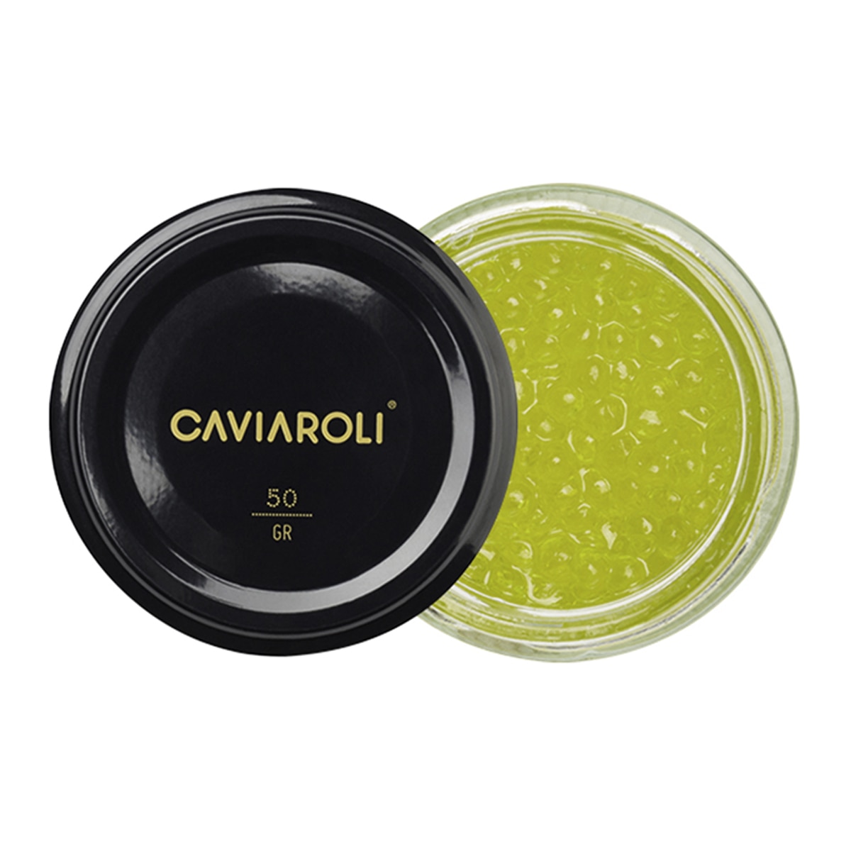 Encapsulado de aceite de oliva virgen extra con sabor de wasabi Caviaroli 2