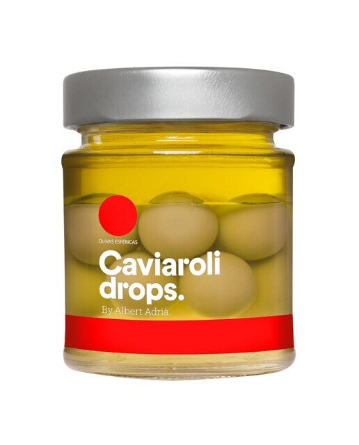 Imagen 0 de Aceituna esférica picante Caviaroli Drops by Albert Adriá