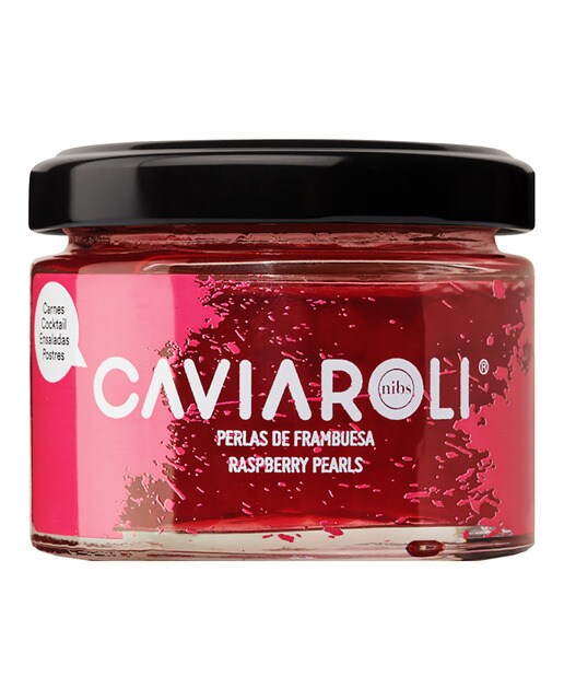 Imagen 0 de Perlas de frambuesa gastronómicas Caviaroli