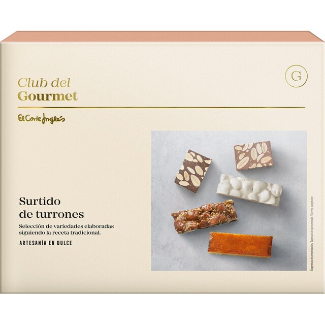 Imagen 0 de Porciones de turrón Club del Gourmet