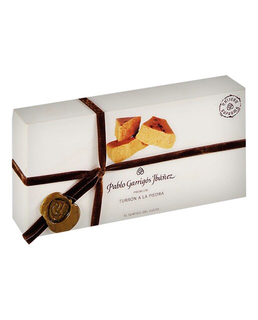 Imagen 0 de Turrón a la piedra premium Pablo Garrigós Ibáñez