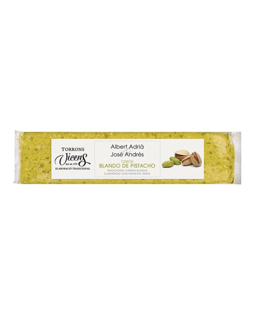 Imagen 0 de Turrón blando de pistacho Albert Adrià & José Andrés Vicens