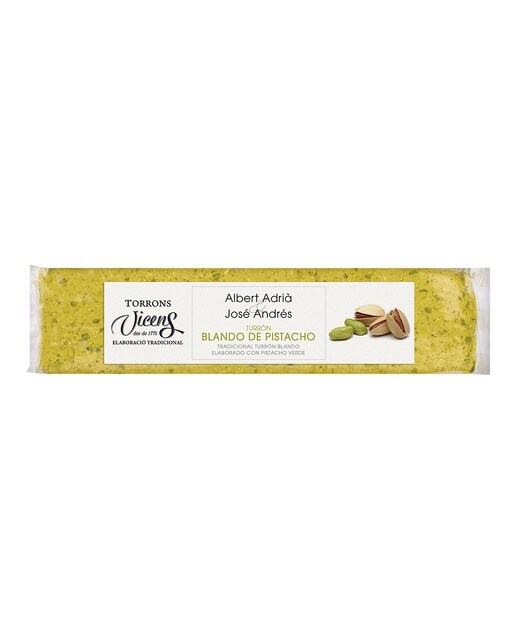 Turrón blando de pistacho Albert Adrià & José Andrés Vicens