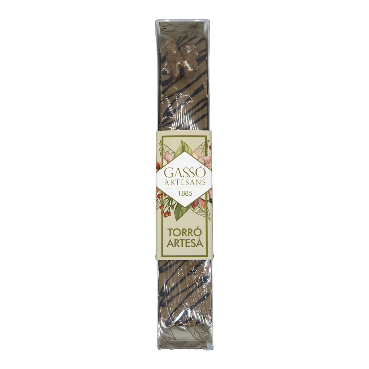 Turrón de praliné con nueces Gassó Artesans 2