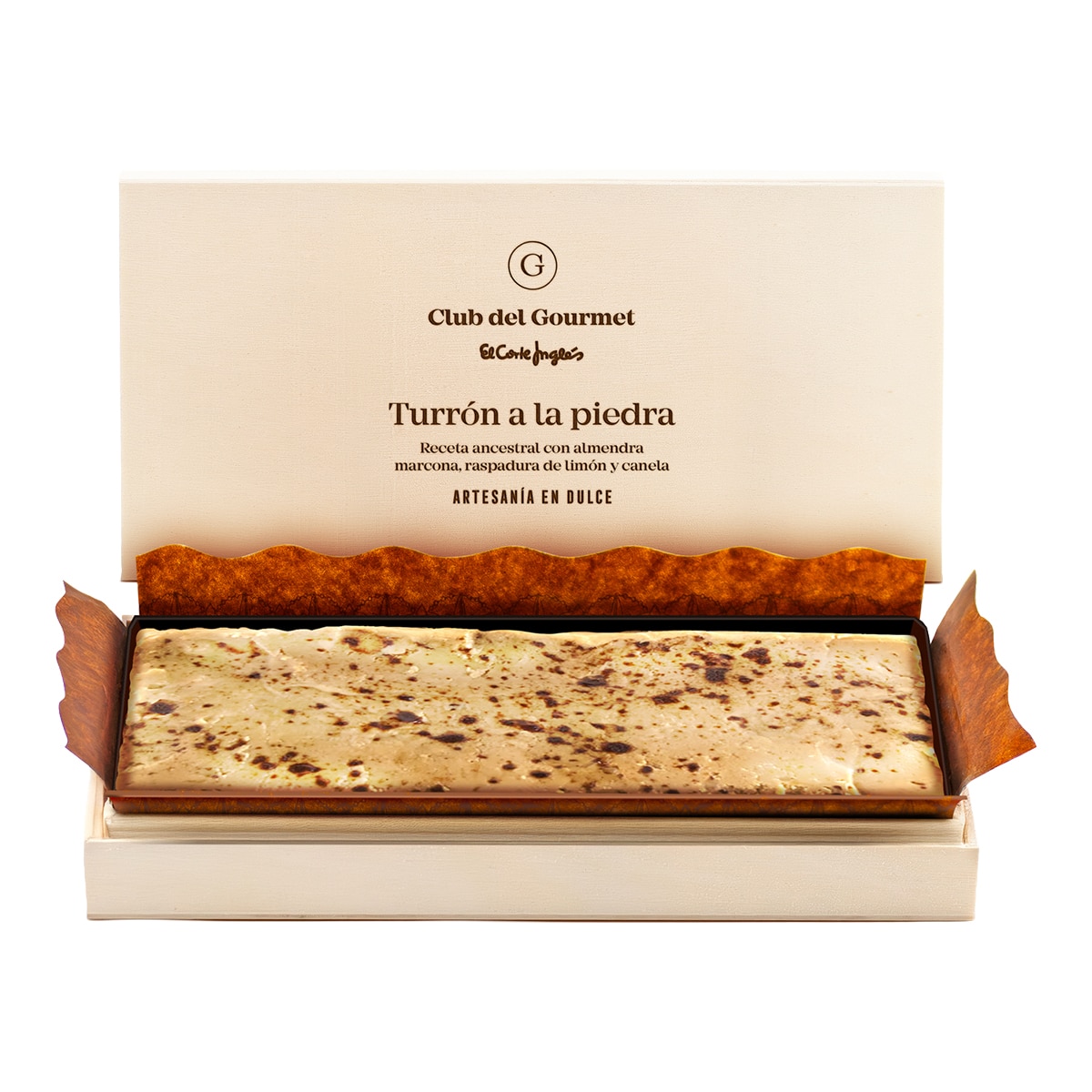 Imagen 0 de Turrón a la piedra Club del Gourmet